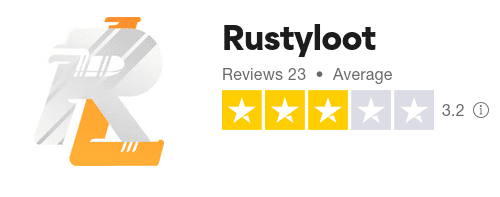 RustyLoot.gg trustpilot rating